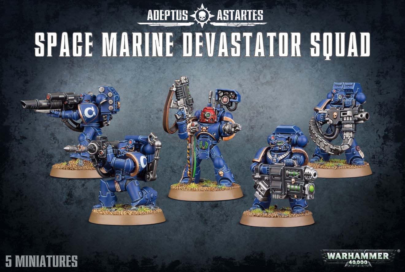 Games Workshop Space Marine: Devastator Squad