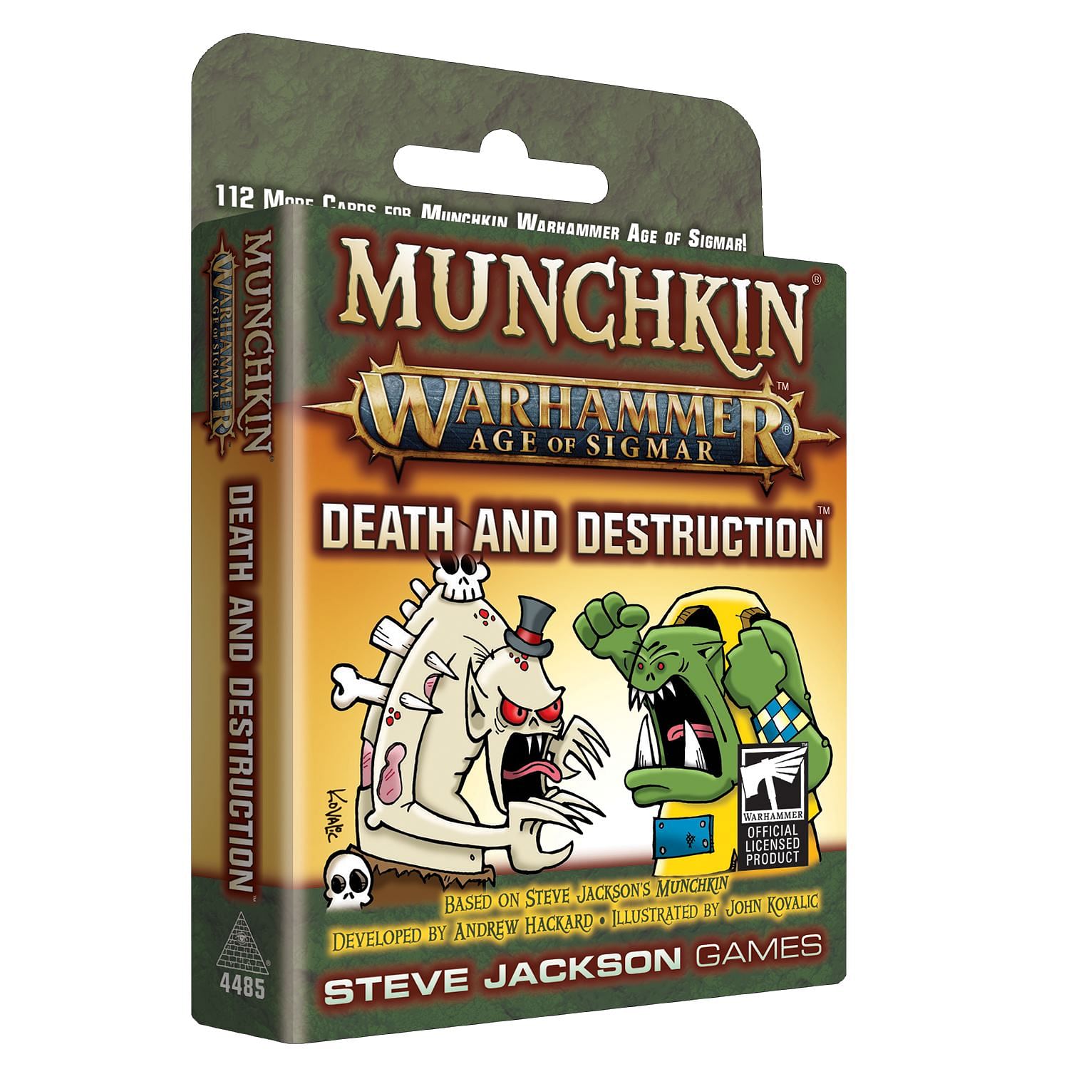 Steve Jackson Games Munchkin: Warhammer Age of Sigmar - Death and Destruction