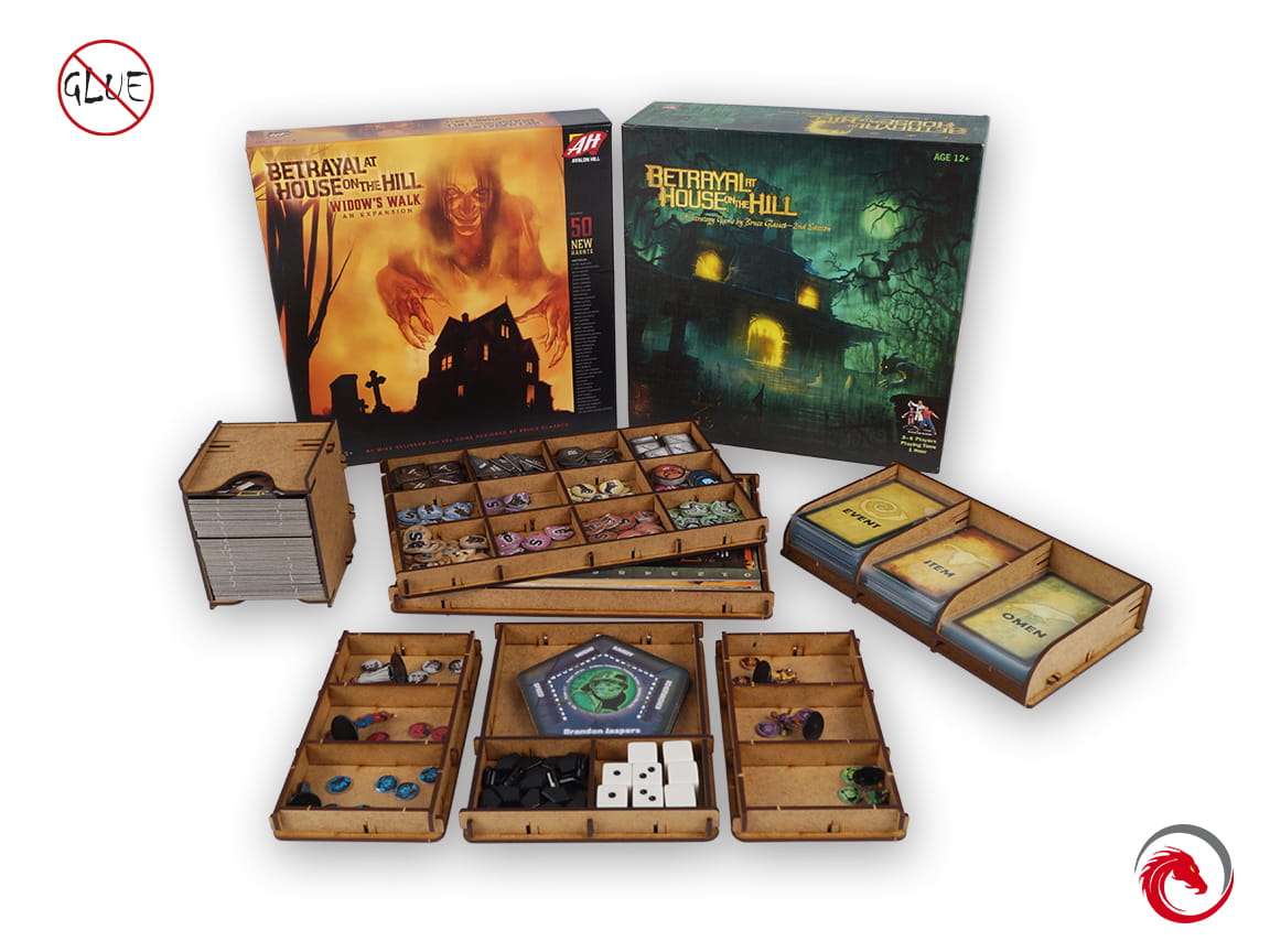 e-Raptor Betrayal at House On the Hill + Expansion Insert