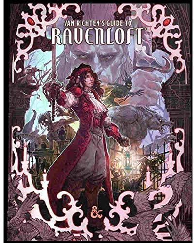 Wizards of the Coast D&D Van Richten's Guide to Ravenloft Alt Cover HC