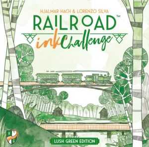 Horrible Games Railroad Ink Challenge: Lush Green Edition