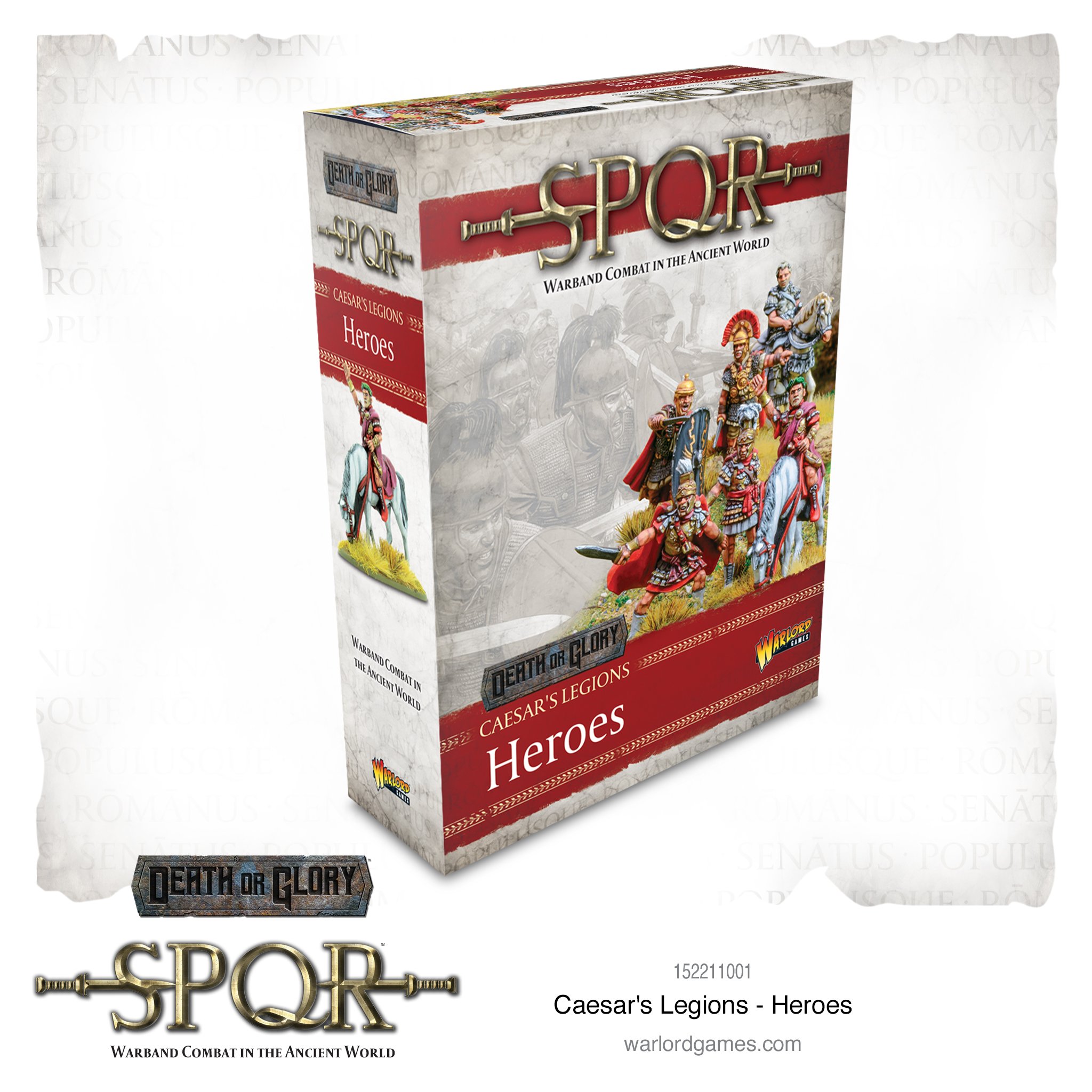 Warlord Games SPQR: Caesar's Legions - Heroes