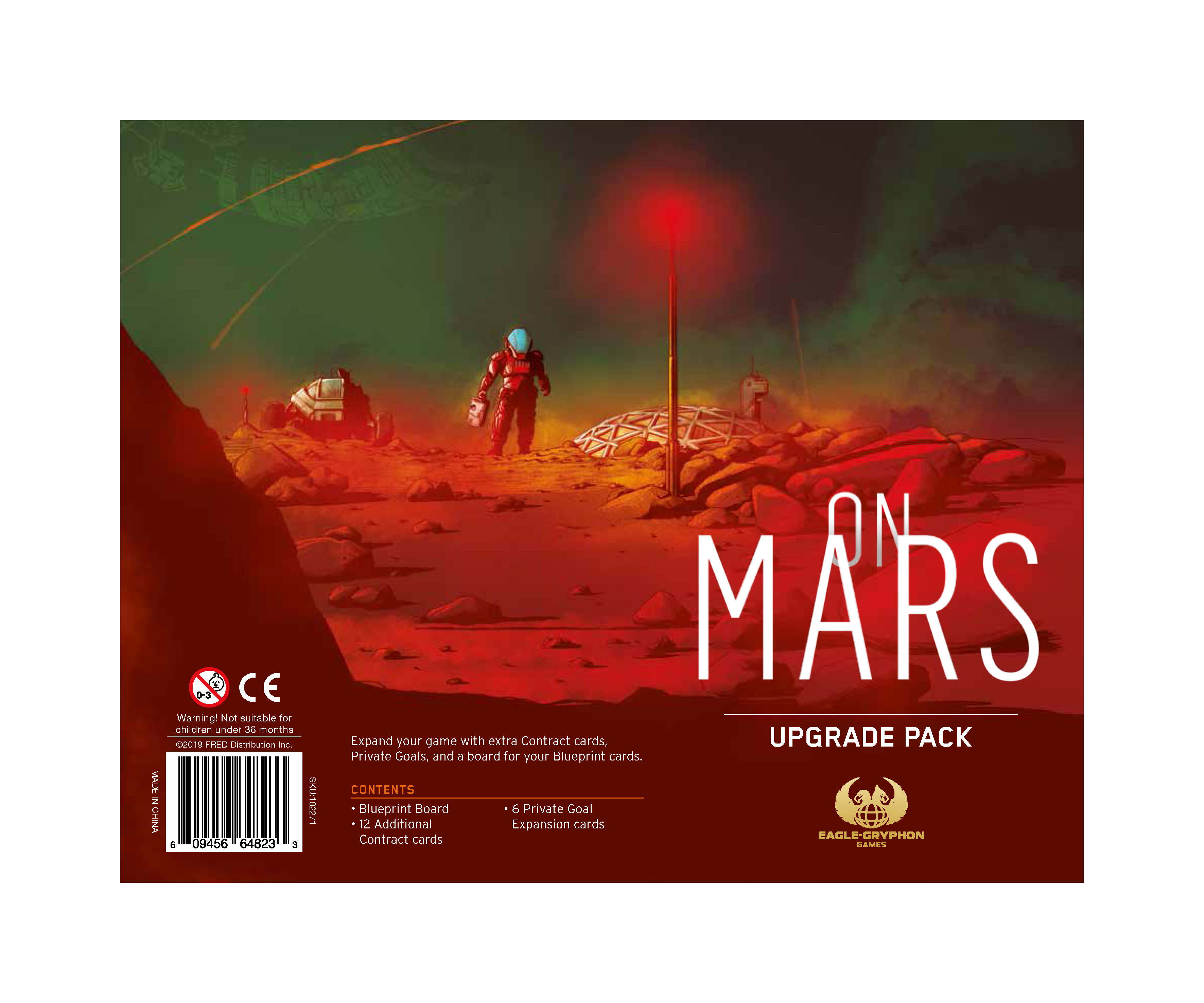TLAMA games On Mars - upgrade na Kickstarter verzi