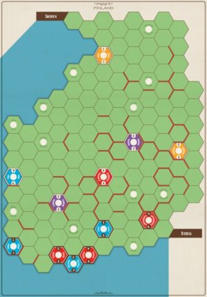 Eagle-Gryphon Games Age of Steam DELUXE: Hungary and Finland Maps