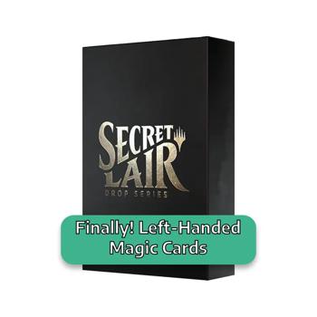 Secret Lair Drop Series: April Superdrop 2022: Finally! Left-Handed Magic Cards (English; NM)