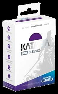 100 Ultimate Guard Katana Sleeves - Purple (English; NM)