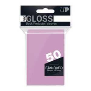 50 Ultra PRO New Standard Sleeves - Bright Pink (English; NM)