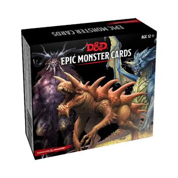 Dungeons and Dragons - Monster Cards: Epic Monsters (English; NM)