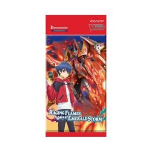 Vanguard will+Dress Raging Flames Against Emerald Storm Booster (English; NM)