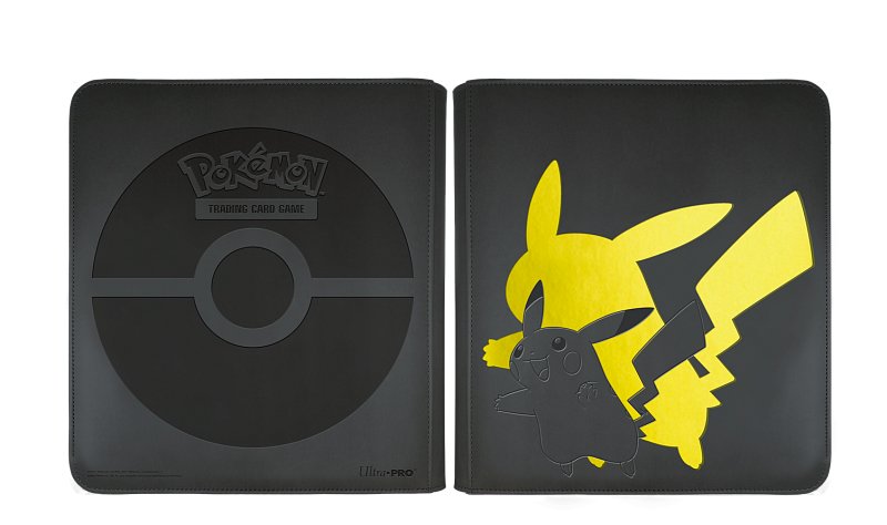 Ultra Pro Pokémon UP: Elite Series - Pikachu PRO-Binder 12kapsové zapínací album ZIPPERED PORTFOLIO