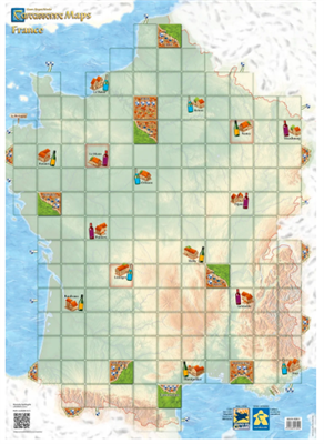 Hans im Glück Carcassonne Maps: France