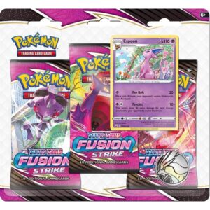 Pokémon TCG: SWSH08 Fusion Strike - 3 Blister Booster