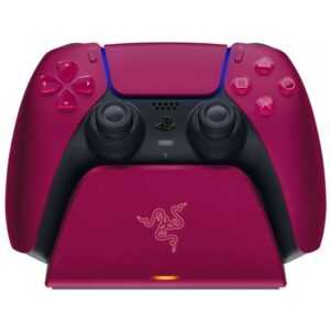 Razer PlayStation 5 nabíjecí stanice červená