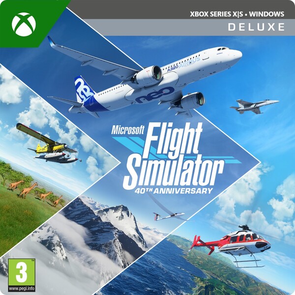 Microsoft Flight Simulator: 40th Anniversary Deluxe Edition (PC/Xbox Series)