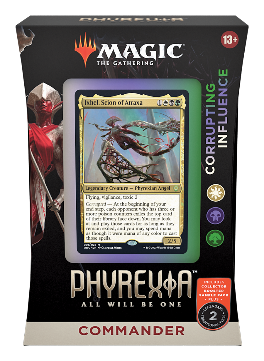 Wizards of the Coast Magic The Gathering - Phyrexia: All Will Be One Commander Deck Varianta: Corrupting Influence