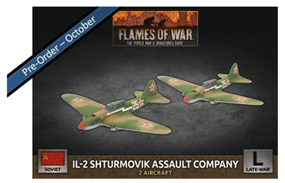 Gale Force Nine Flames Of War - Il-2 Shturmovik Assault Company