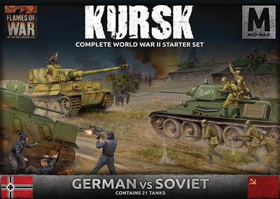 Gale Force Nine Flames Of War: Eastern Front Starer Set - Kursk (German vs Soviet)