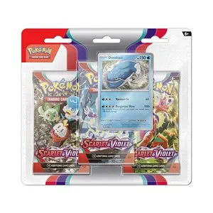 Scarlet & Violet: Dondozo 3-Pack Blister (English; NM)