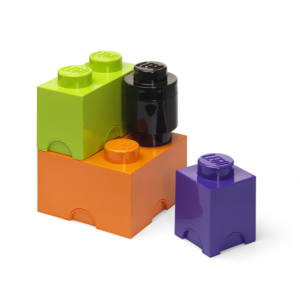 LEGO Storage LEGO úložné boxy Multi-Pack 4 ks - fialová