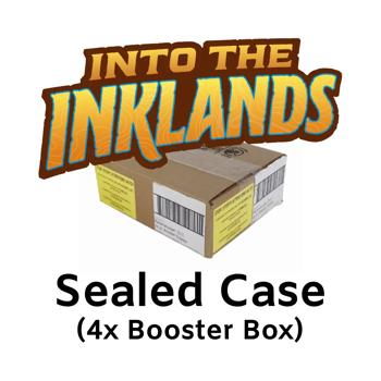 Lorcana: Into the Inklands Sealed Case (4 Booster Boxes) (English; NM)